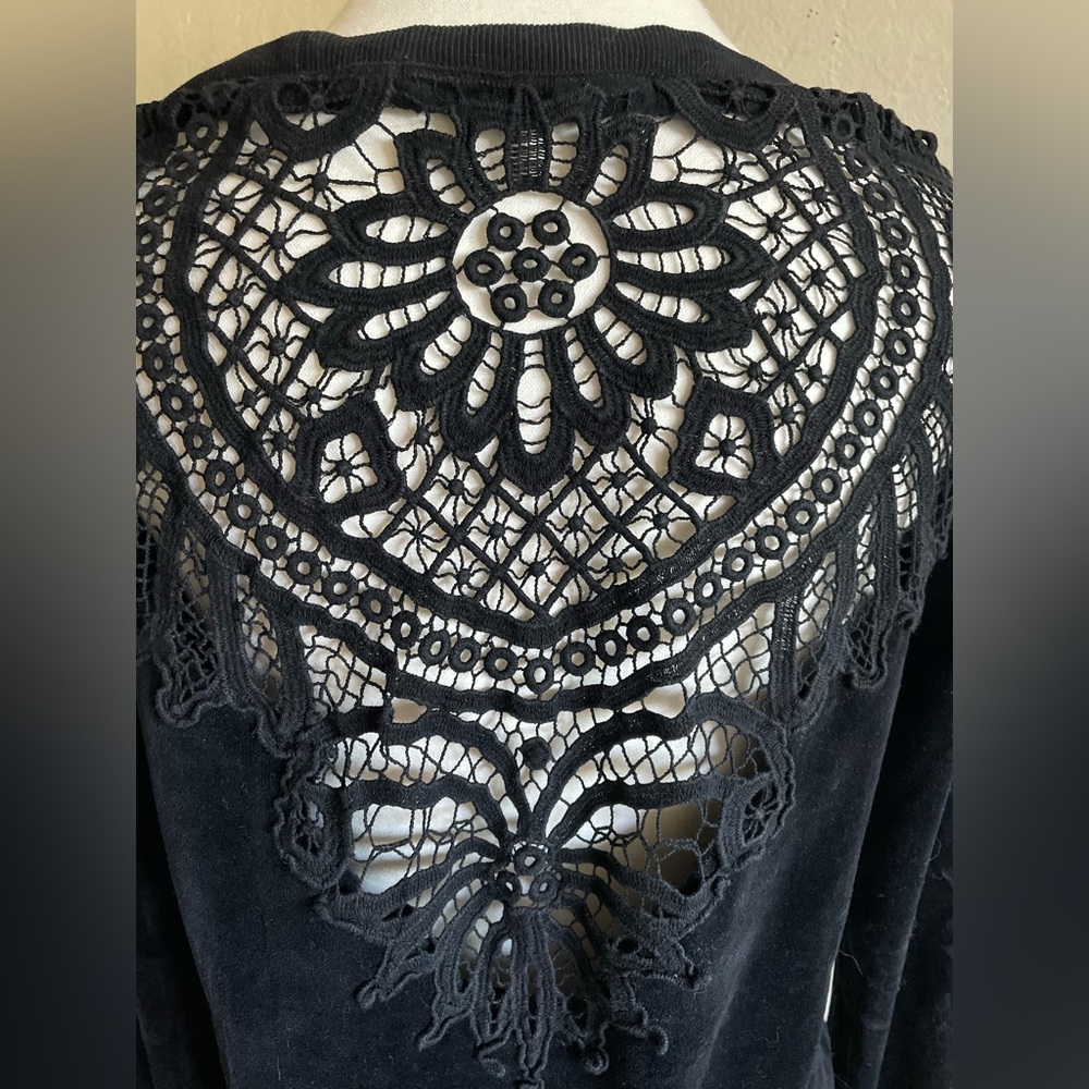 Pam & Gela velvet and lace top - Picture 6 of 10